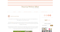 Desktop Screenshot of happilymotherafter.com